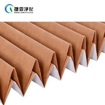 Paint Stop Folded Air Filter Paper/Concertina Filter Factory